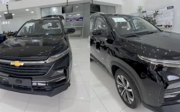 В автосалонах Узбекистана появилась Captiva 5