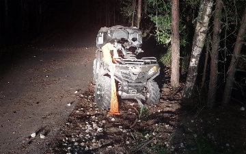 Узбекистанец на квадроцикле врезался в дерево: мужчина умер в больнице