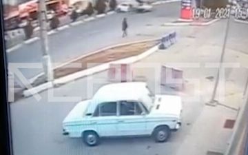 В столице 32-летний водитель Lacetti выехал на встречку и протаранил три автомобиля 