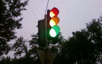 «Диско-светофор» в Учкудуке вернули к нормальной работе