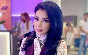 Ситора Фармонова с утра до полуночи была на съемках нового фильма – видео 