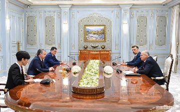 Шавкат Мирзиёев провел встречу с председателем ОБСЕ