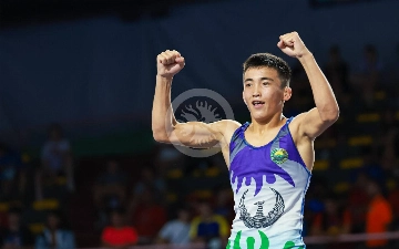 Айтжан Халмаханов завоевал «золото» на ЧМ по спортивной борьбе