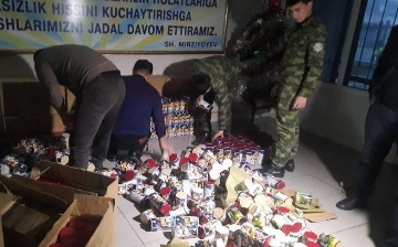 В Андижане поймали контрабандиста с пиротехникой на 206 млн сумов 