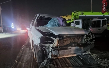 В Ташкенте произошла страшная авария, есть пострадавшие (видео)