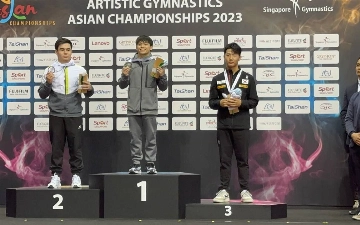 Гимнаст Абдулазиз Мирвалиев отметился «серебром» на сингапурском ЧА