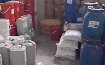 Под Ташкентом обнаружили цех с контрафактной косметикой более чем на 10 млрд сумов