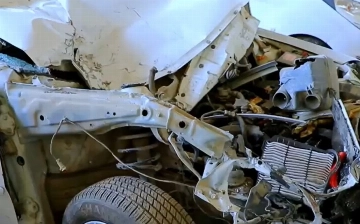 В Кашкадарье 14-летний школьник за рулем Gentra врезался в грузовик: есть погибшие