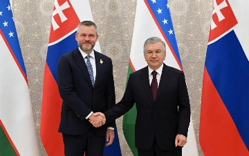 Президенты Узбекистана и Словакии провели переговоры в Самарканде 