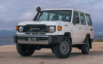 Toyota презентовала обновленный 10-местный Land Cruise 70, который нельзя купить