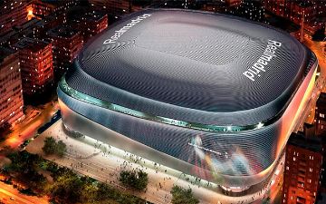 Стадион «Реала» в пожаре. Посмотрите видео