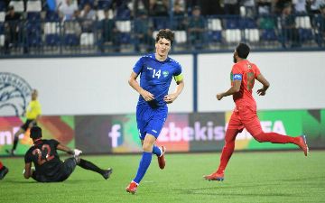 Хет-трик Шомуродова принес Узбекистану победу над Мальдивами — видео