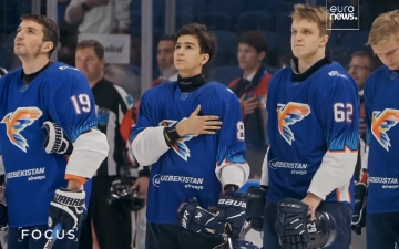 Телеканал «Евроньюс» рассказал о возрождении узбекского хоккея миллионам зрителей (видео)