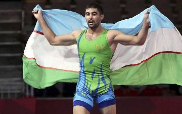 Вольный борец Бекзод Абдурахманов из Узбекистана завоевал бронзу