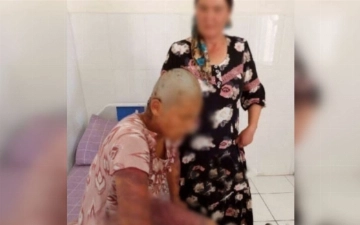 В Кашкадарье вынесли приговор мужчине и его сыновьям, которые избили женщину кнутом и побрили налысо