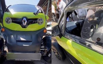 В Ташкенте продают мини-электрокар Renault за $3 000