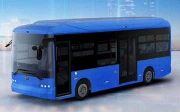 BYD презентовал новый электрический автобус с запасом хода на 250 км