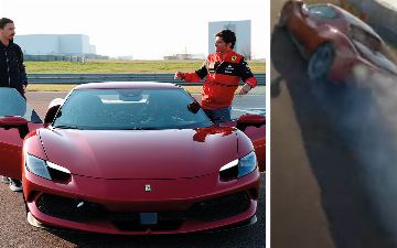 Златан Ибрагимович протестировал 1000-сильный Ferarri