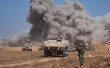 Армия Израиля начала наступление на город Газа