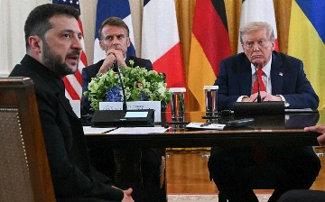 Макрон: Европейские лидеры и Трамп обсуждали возможность усиления санкций против России