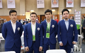 Узбекистан поднялся на первое место шахматной Олимпиады