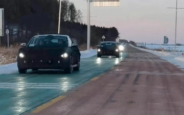 Xiaomi тестирует свой первый автомобиль в зимних условиях