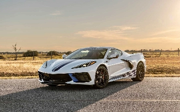Hennessey«прокачал» гиперкар Chevrolet Corvette C8 до 708 лошадок