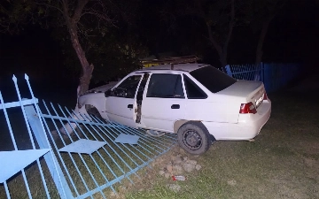 В Гулистане несовершеннолетний парень угнал Nexia-3 и угодил в ДТП