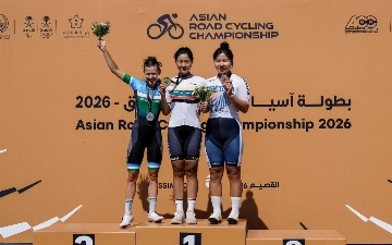 Узбекские велоспортсмены завоевали еще две медали на чемпионате Азии