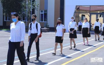 Озвучены школы Ташкента, вновь возобновившие учебу в традиционной форме 