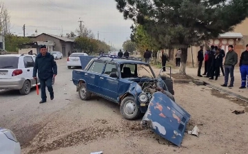 В Намангане столкнулись «Жигули» и Malibu, есть погибший — видео