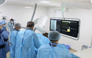 В Сырдарье впервые провели сложную хирургическую практику в области сердца