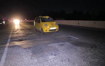 В Навоийской области «Матиз» сбил пьяного пешехода