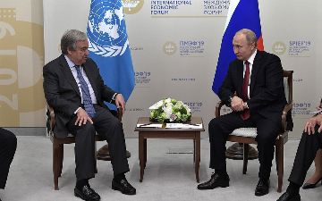 Названа дата переговоров Путина и Гутерриша