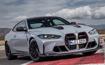 BMW тестирует новый CSL Hommage