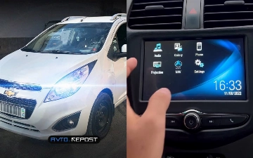 Узбекистанец установил планшет от Malibu-2 на свой Spark — видео