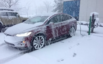Как зима сказывается на запасе хода электрокаров