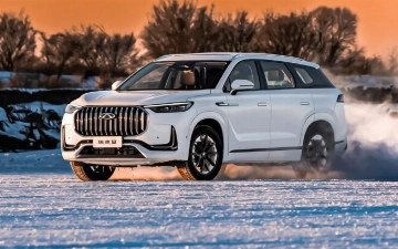 Chery Tiggo 9 показали на официальных фотографиях