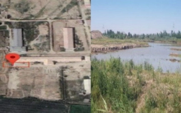 Фермер из Хорезма нанес ущерб на 1,8 млрд сумов, незаконно выкопав искусственное озеро 