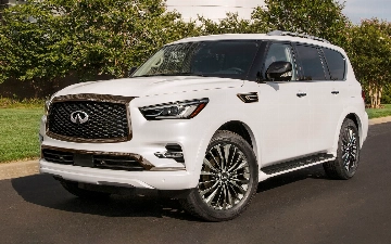 Infinity QX80 заметили на дорожных испытаниях
