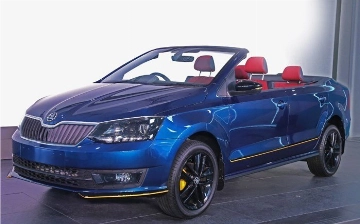 Skoda Rapid переделали в кабриолет