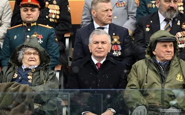 Шавкат Мирзиёев посетил парад Победы в Москве