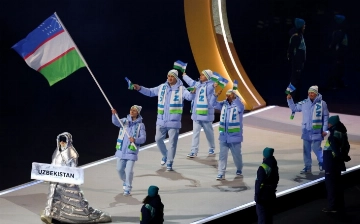 Делегация Узбекистана приняла участие в церемонии открытия зимней Олимпиады-2026
