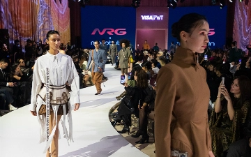 Коллаборация NRG и Morobulsin в рамках модного показа Visa Fashion Week