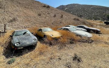Сердце грустью болит: в Калифорнии нашли кладбище автомобилей Porsche