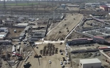 Между Ургенчем и Хивой начали строить платную дорогу