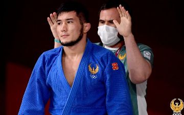 «Большой шлем» по дзюдо в Абу-Даби: узбекистанец Хикматулло Тураев завоевал серебряную медаль 