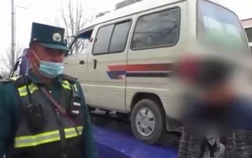 Самаркандский водитель сбежал от ГАИ