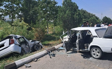 В Фергане Lacetti влетела в «Жигули», есть погибший и пострадавшие