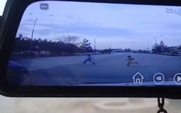 В Андижане водитель Matiz сбил двух детей, перебегавших дорогу в неположенном месте